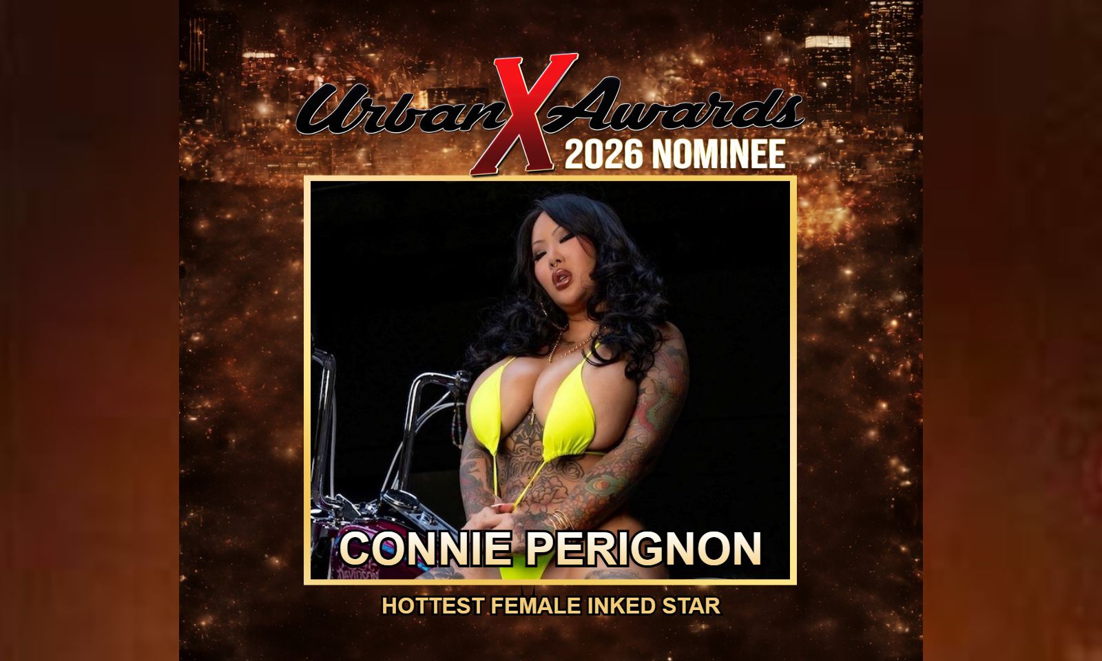Connie Perignon Nominated for Two Urban X Awards