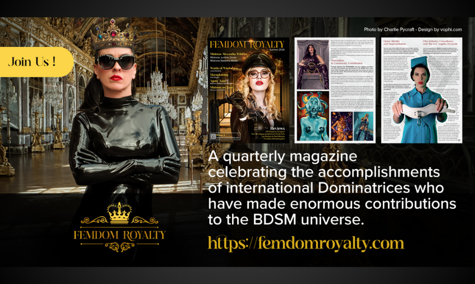 Lady Bellatrix Releases Fourth Issue of Femdom Royalty Magazine