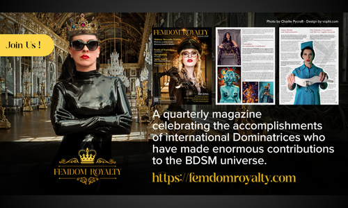 Lady Bellatrix Releases Fourth Issue of Femdom Royalty Magazine