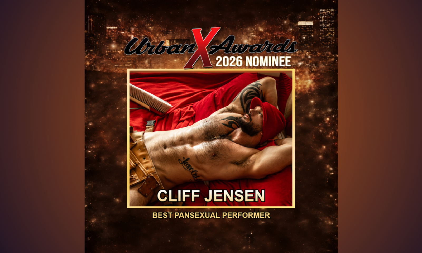 Cliff Jensen Vies for Best Pansexual Performer at Urban X Awards