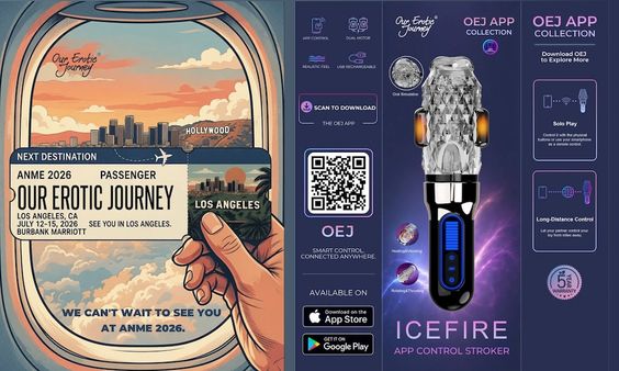 Our Erotic Journey to Intro OEJ Remote App, New App Toys at ANME