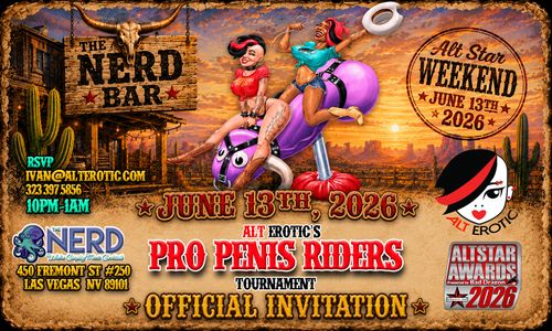 Alt Erotic's Pro Penis Riders Tourney Returns June 13