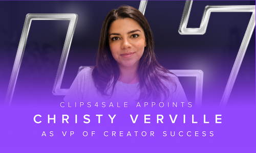 Clips4Sale Appoints Christy Verville as VP of Creator Success