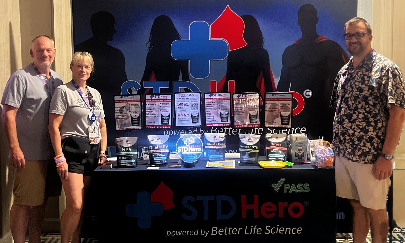 STD Hero Exhibits at Naughty N’awlins Expo
