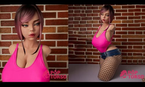PopTorso Unveils Rhea Climax K-Cup Silicone Torso ULW 884#