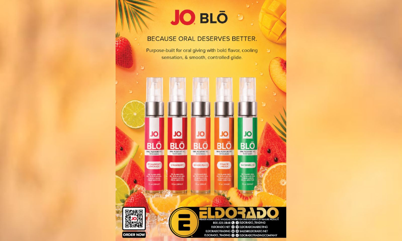 Eldorado Trading Company Begins Pre-Sales of JO Blō Oral Gel