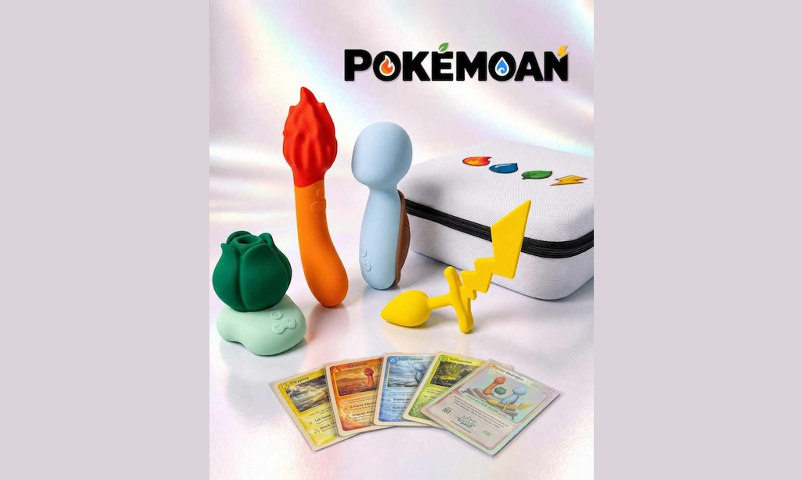 ‘Pokemoan’ Line Returns With Four Pokémon-Inspired Adult Toys