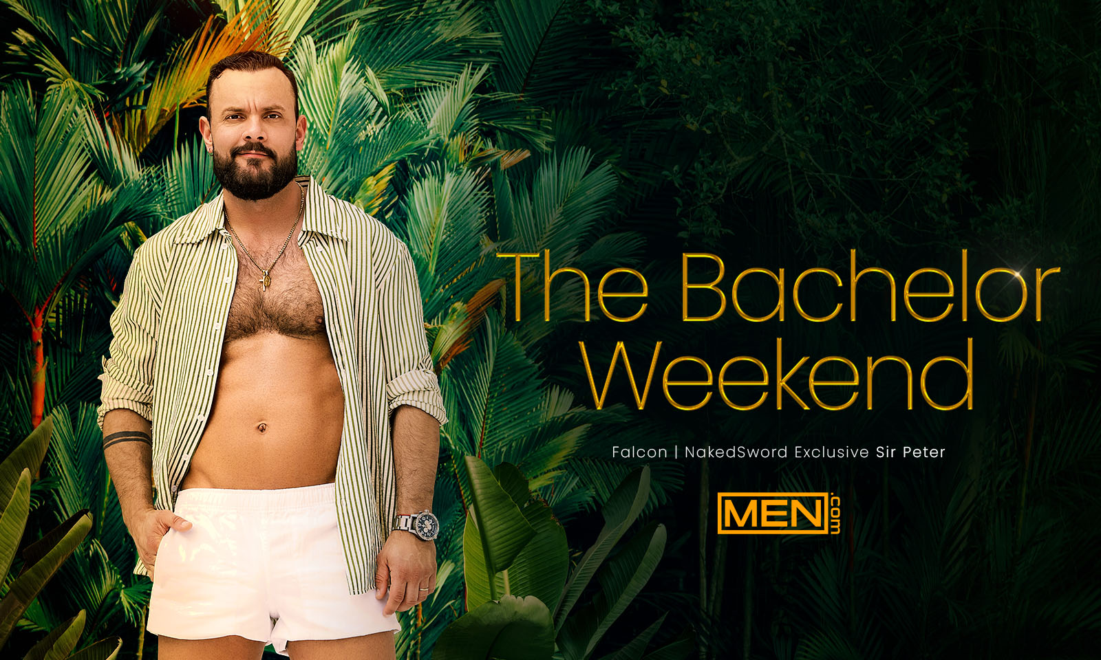 Falcon’s Sir Peter Throws ‘The Bachelor Weekend’ for Men.com