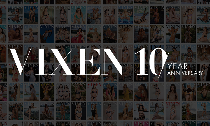 Vixen Media Group Celebrates 10th Anniversary of Flagship Brand