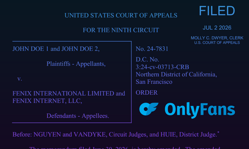 Ninth Circuit Revives Auto Subscription Lawsuit Against OnlyFans