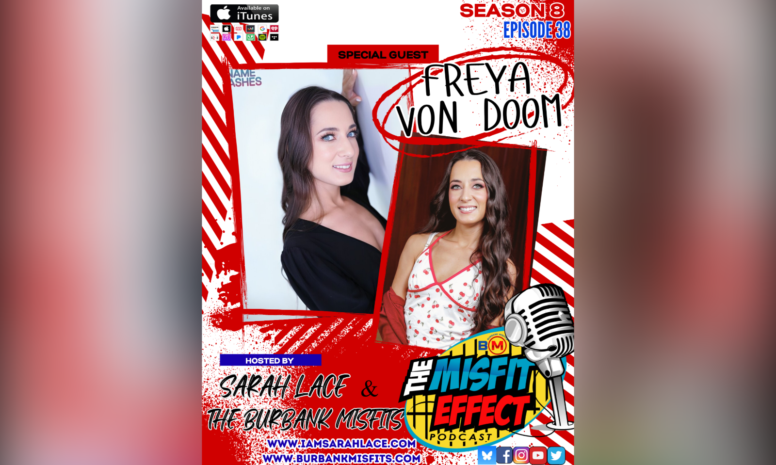 Freya Von Doom Visits 'The Misfit Effect' Podcast