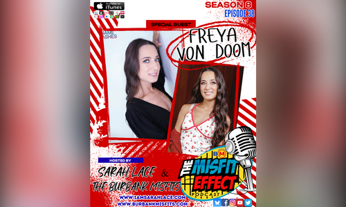 Freya Von Doom Visits 'The Misfit Effect' Podcast
