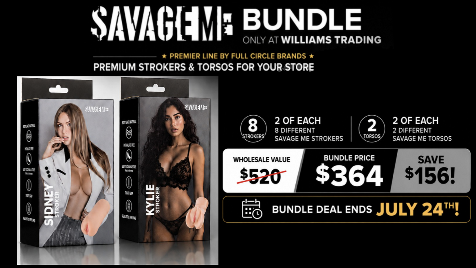 Full Circle, Williams Trading Offer Limited-Time Savage Me Bundle