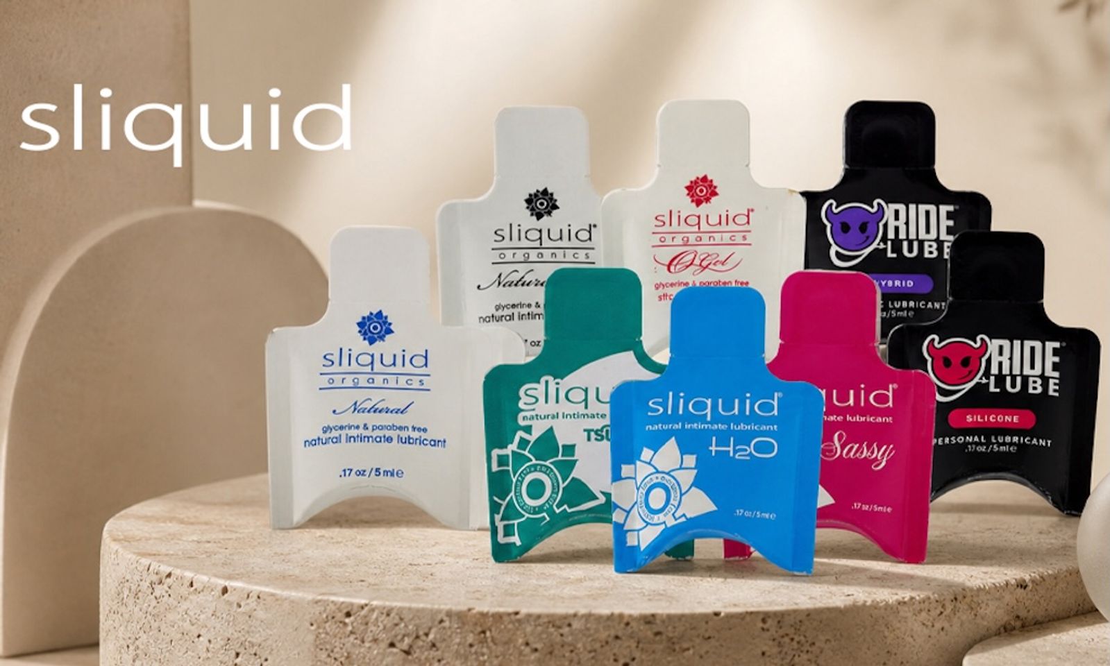 Sliquid Intros Newly Redesigned, Eco-Friendly Sample Packets