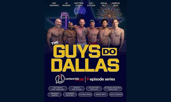 Content Lab XXX to Debut 1st Collab Series ‘The Guys Do Dallas’