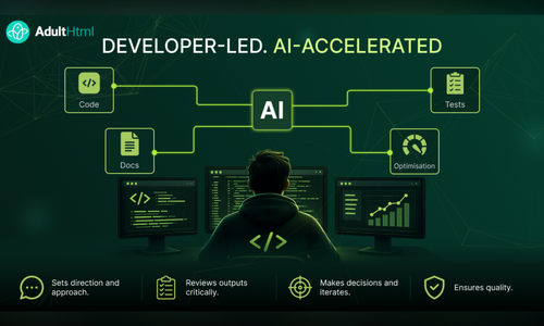 AdultHTML Introduces Dedicated AI-First Developers