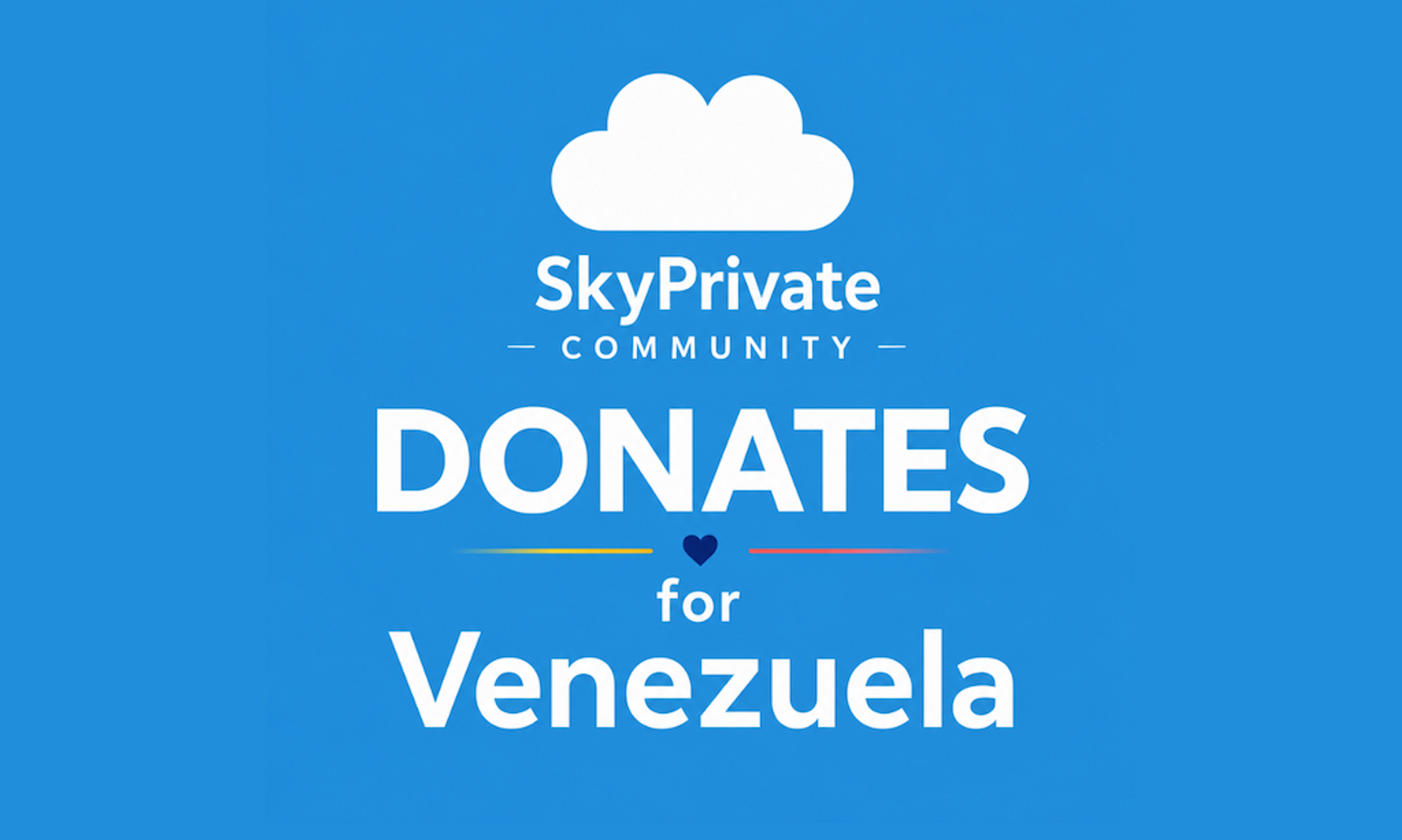 Cam Platform SkyPrivate Hosts Fundraiser for Venezuelan Relief