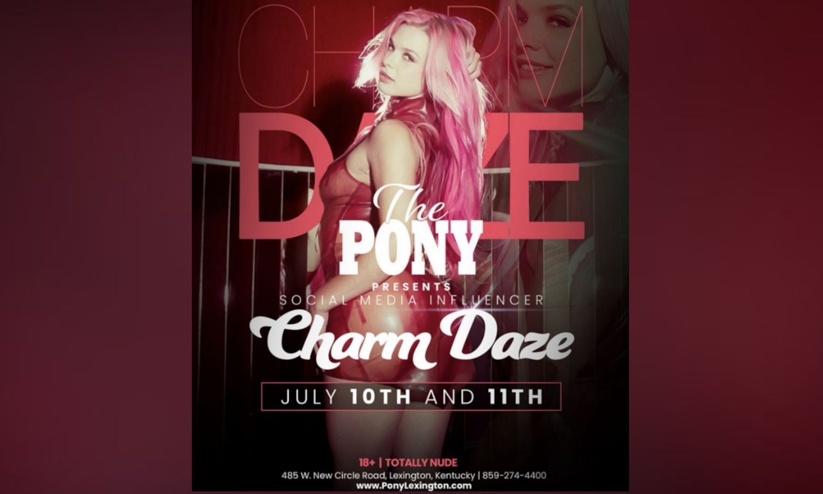 Feature Dancer Charm Daze to Headline at Pony Lexington