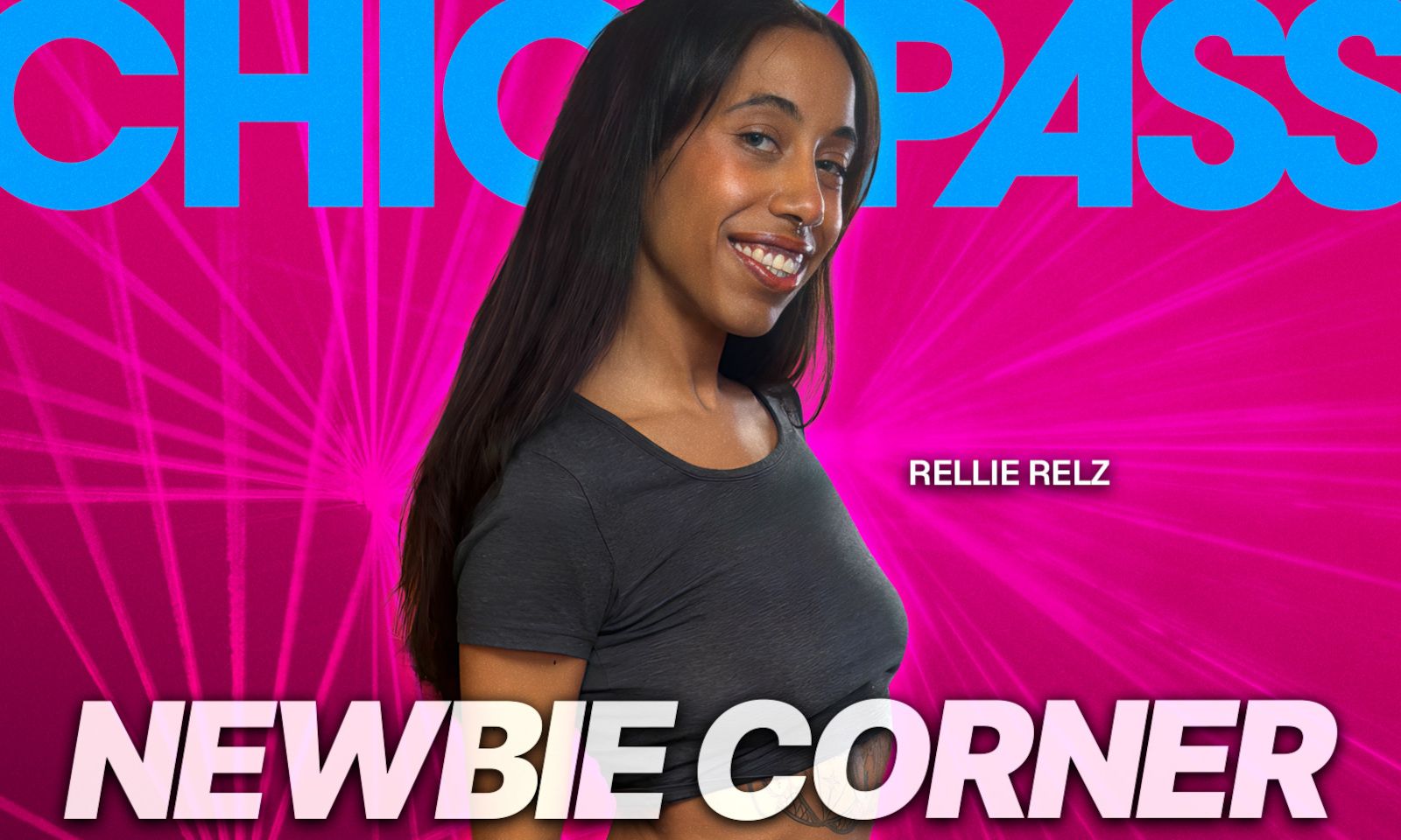 Newcomer Rellie Relz Makes ChickPass Amateurs Debut