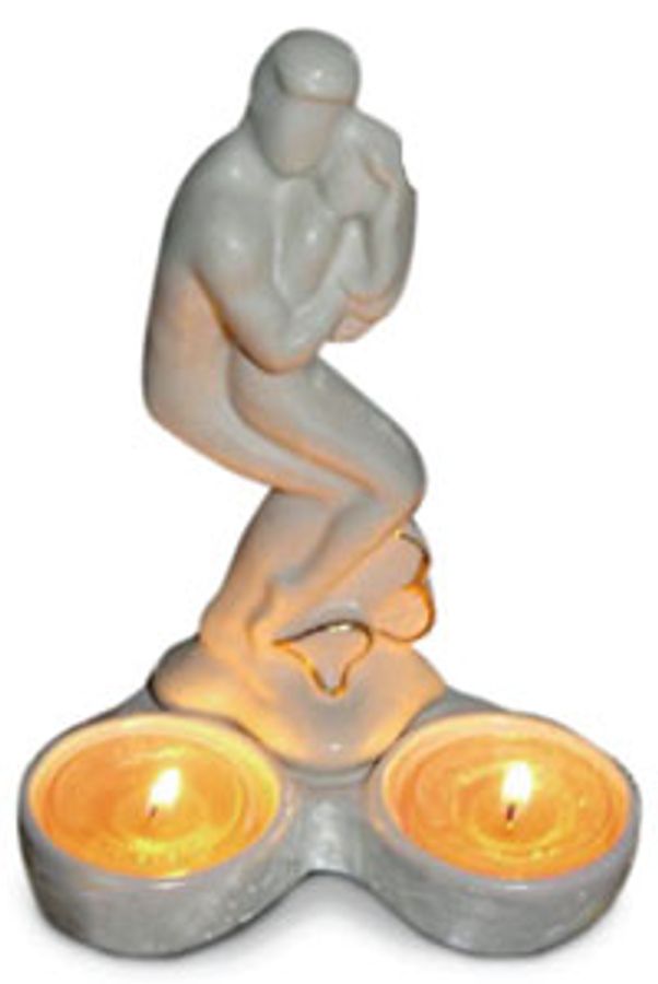 Sculptured Candle Holder
