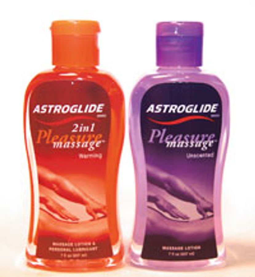 Astroglide Pleasure Massage/Pleasure Massage 2-in-1