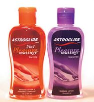 Astroglide Pleasure Massage/Pleasure Massage 2-in-1