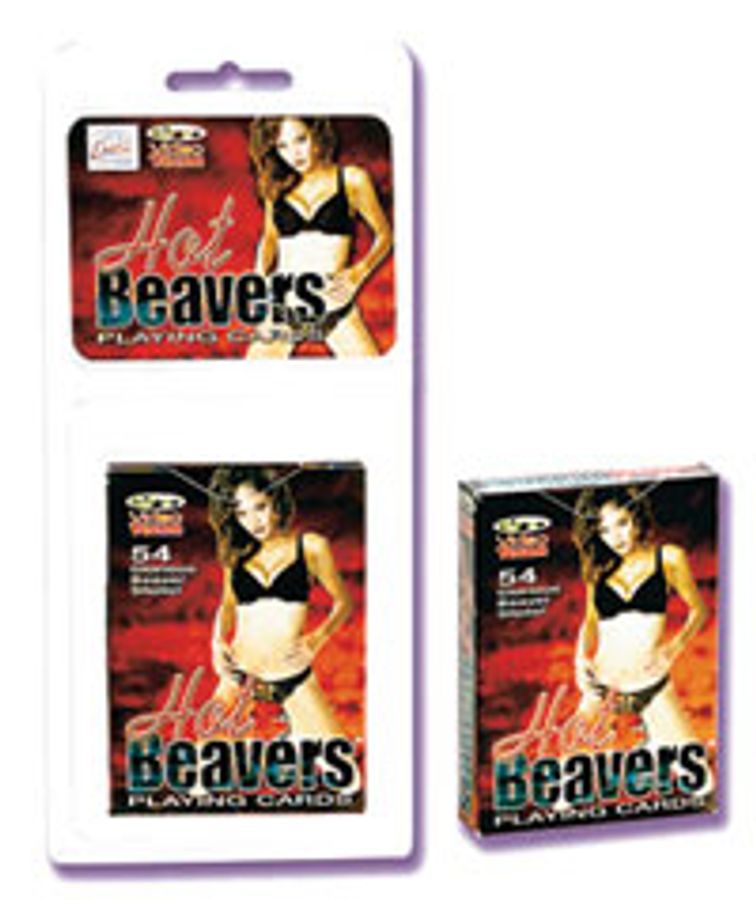 Hot Beavers Playing Cards
