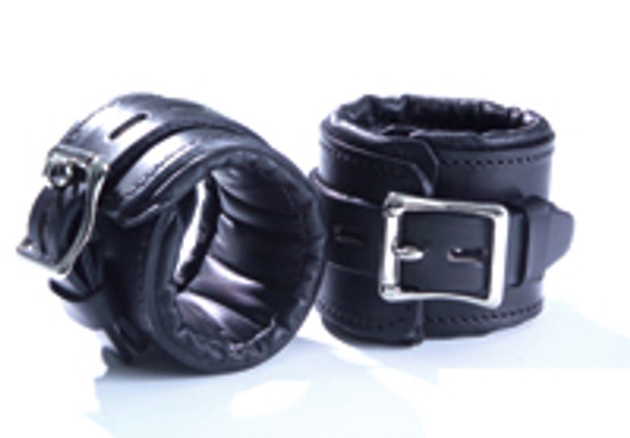 Leather Locking Wrist Restraints