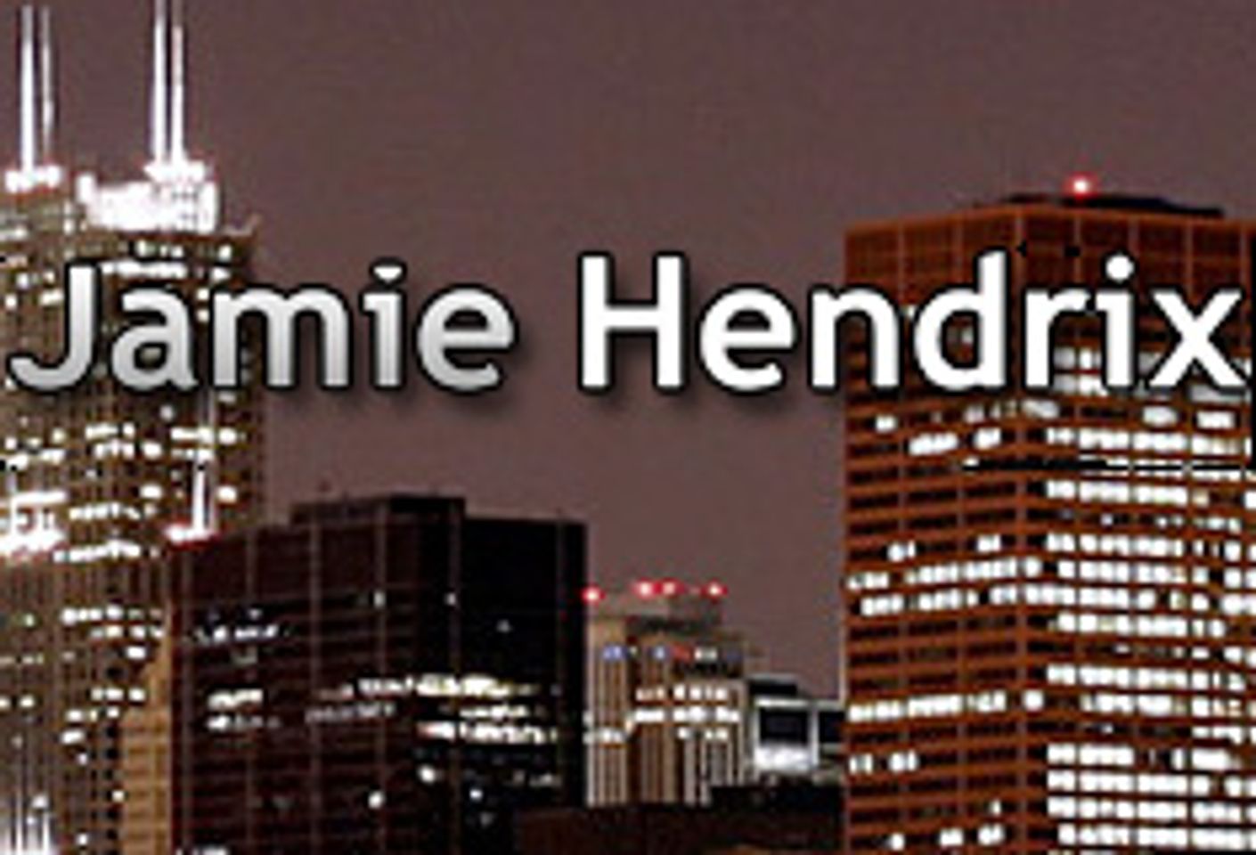 Jamie Hendrix Re-launches Website