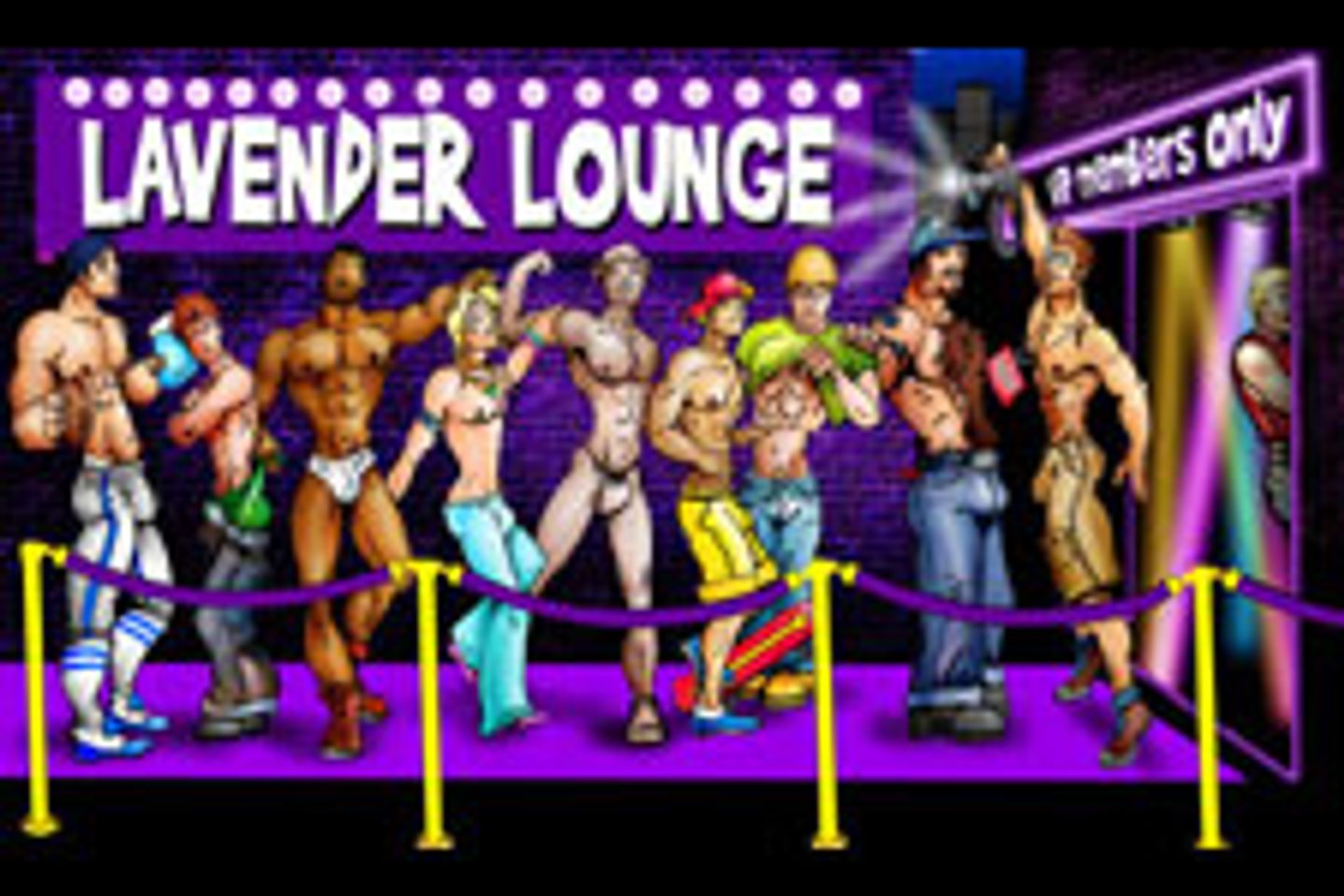 Reality Show Meets Reality Porn in the Lavender Lounge