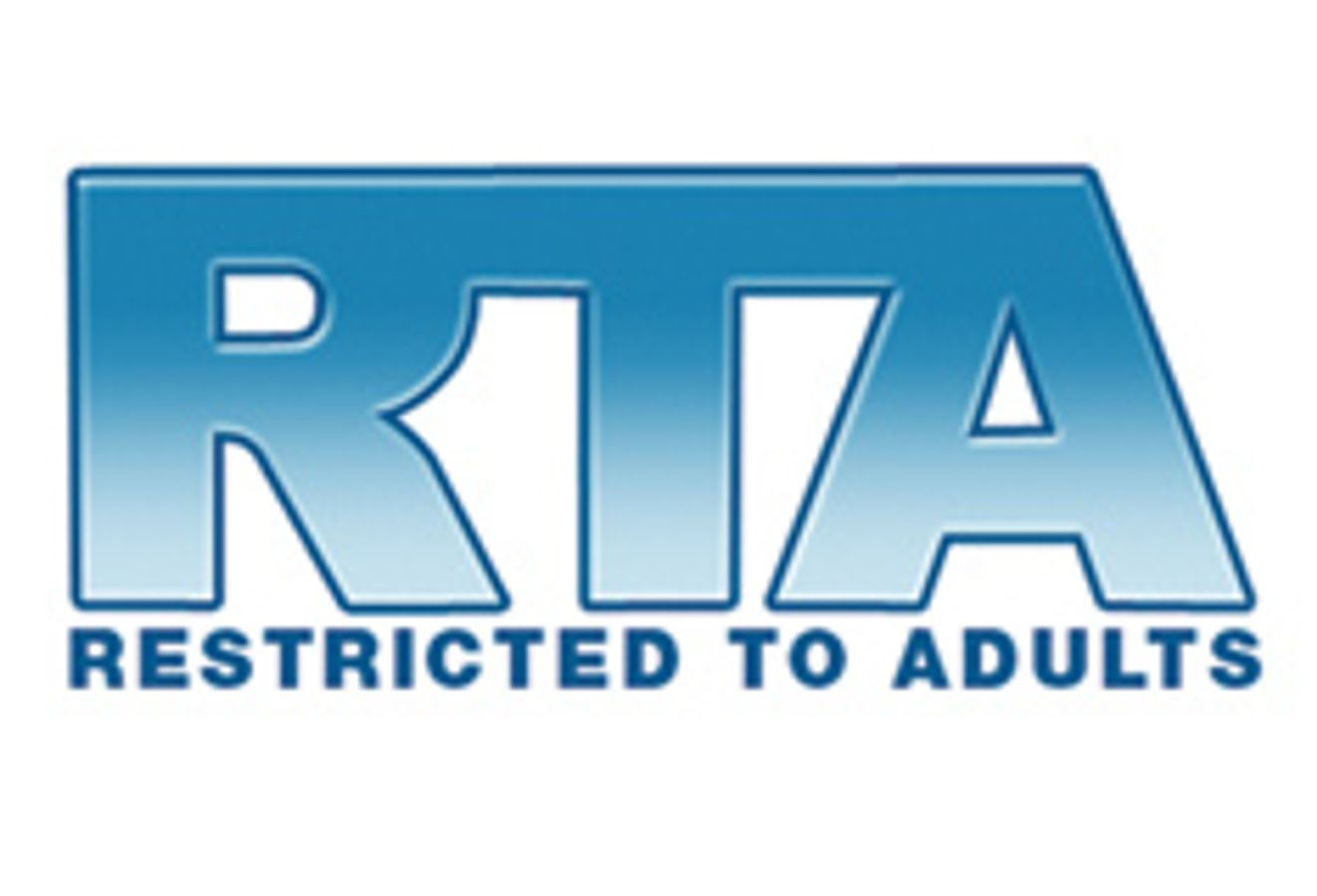 Restricted to Adults - RTA Website Label