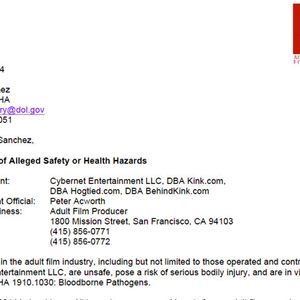 AFH Letter to Nevada OSHA - Image 338925