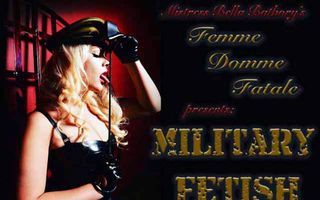 Femme Domme Fatale Military Fetish