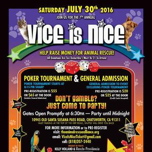 Vice Is Nice Fundraiser -  July 2016 - Image 442338