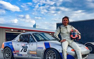 Mick Blue at American Endurance Racing Event