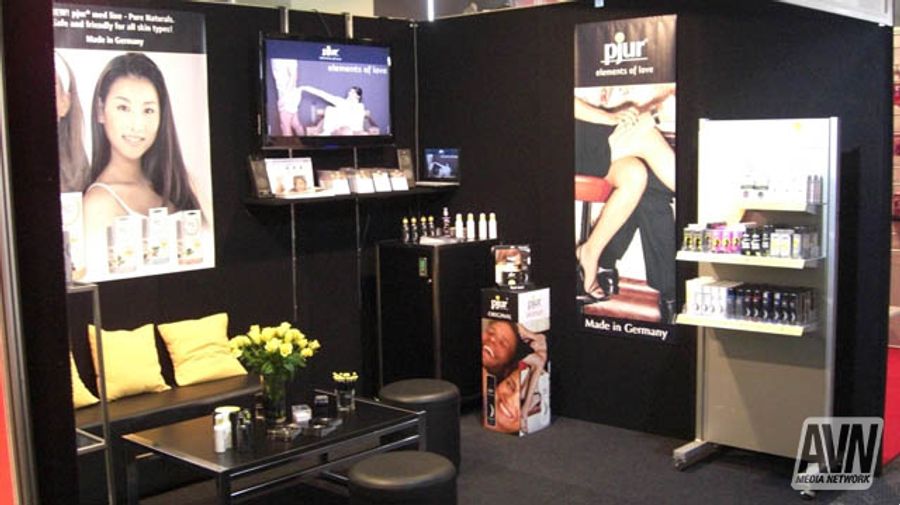 Pjur at Sexpo in Brisbane