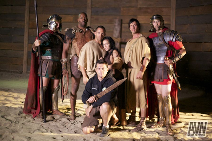 On the Set of 'Spartacus XXX'