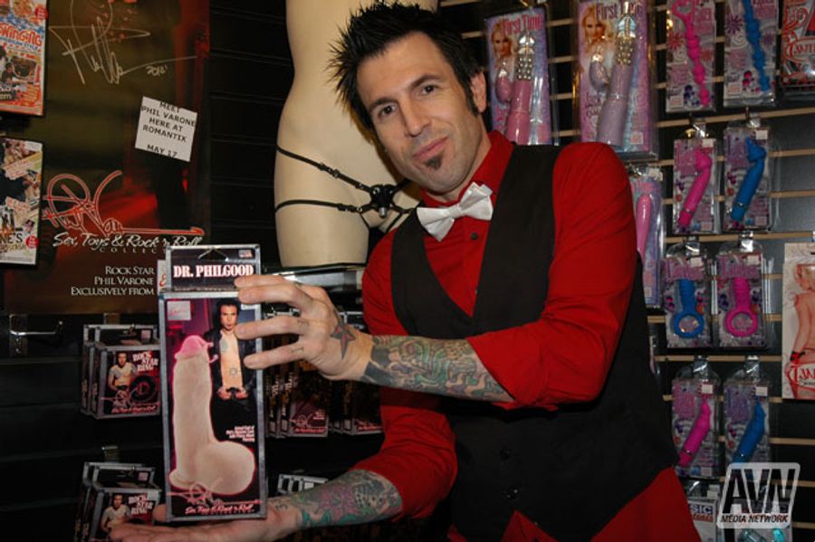 Phil Varone's Launch Party for Sex, Toys and Rock 'n Roll Collection