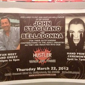 Belladonna & John Stagliano: Hustler Walk of Fame Induction - Image 222390