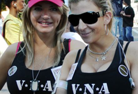 Vicky Vette, Sara Jay Premiere Charity Video on YouTube, MySpace