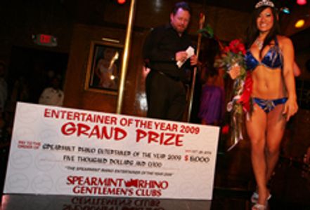 Christina Aguchi Wins Spearmint Rhino Entertainer of the Year