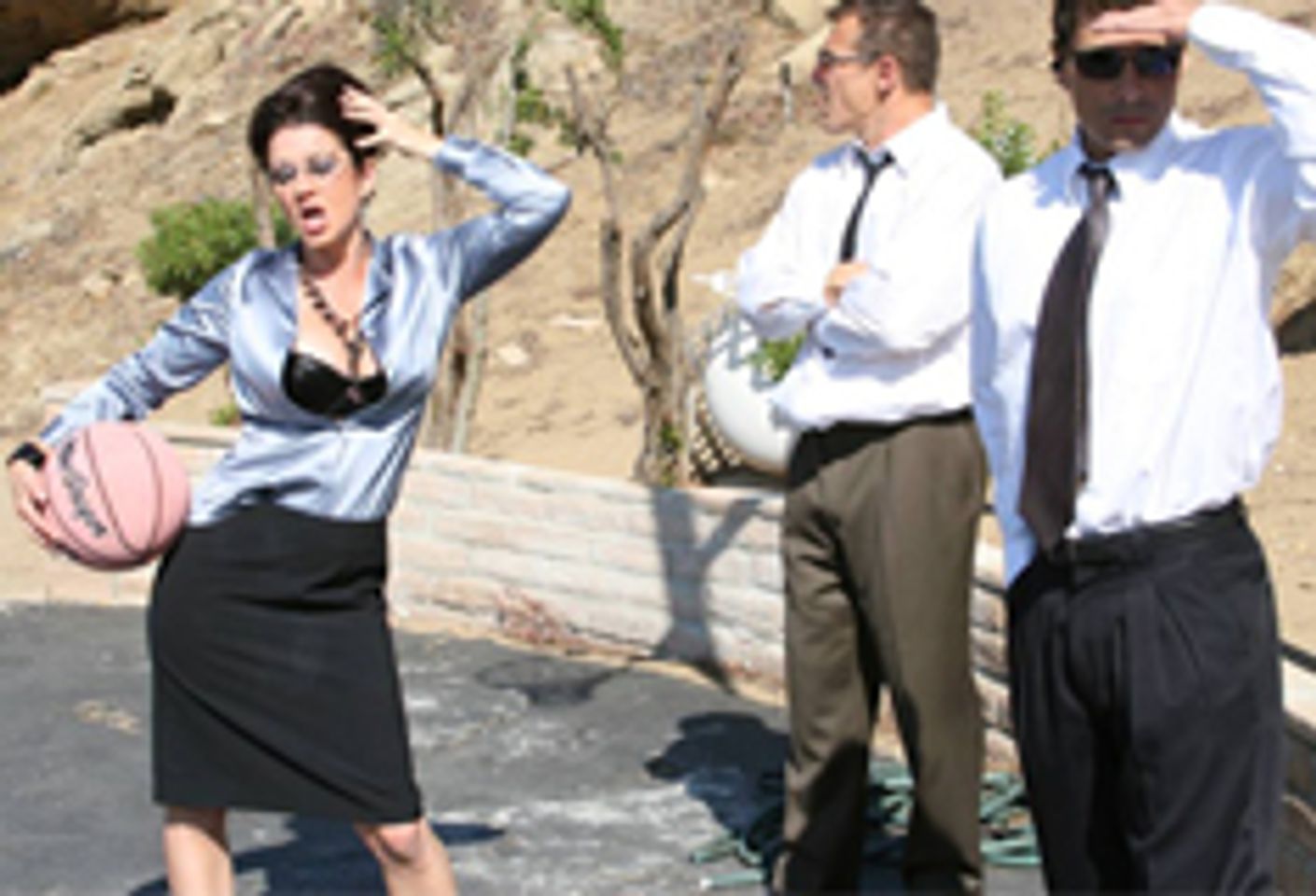 On the Set: Rock Candys Sarah Palin Chronicles | AVN