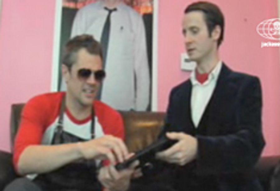 Jackass Stars Stop by Stockroom