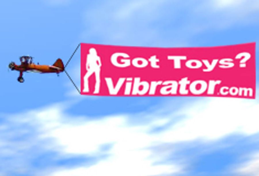 Vibrator.com Aerial Ad Pulled Down