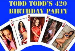 Adult Stars to Host Todd Todd's Birthday Party Sunday