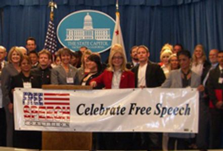 FSC Fights Porn Tax on Free Speech Lobbying Day