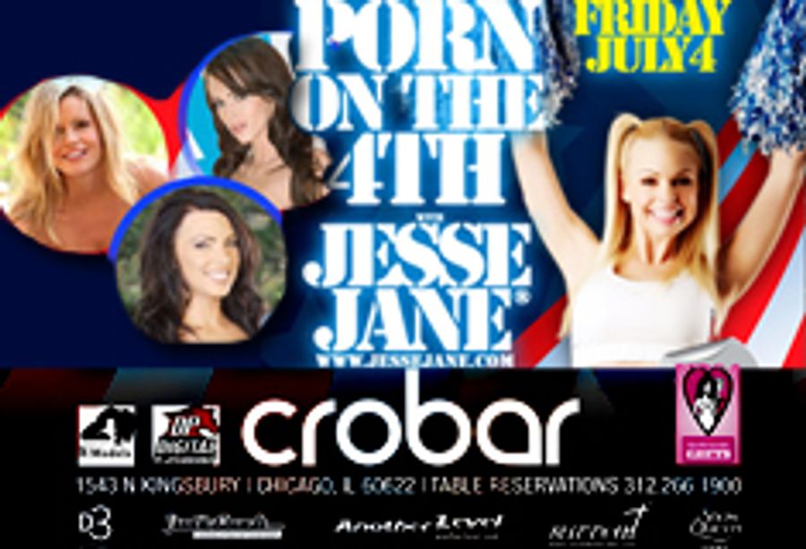 Porn on the 4th Bash to Feature Jesse Jane, Girlfriends Films, It Models