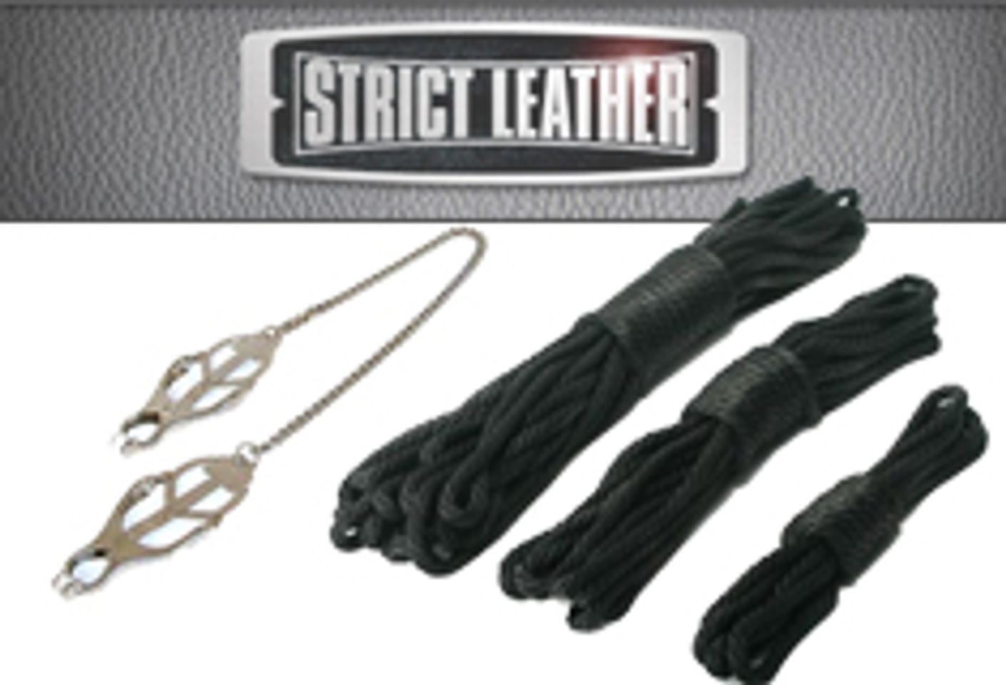 Rope and Clamps Added to Strict Leather Line