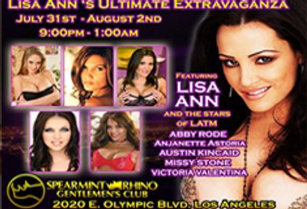 Lisa Ann's Ultimate Extravaganza at Rhino LA