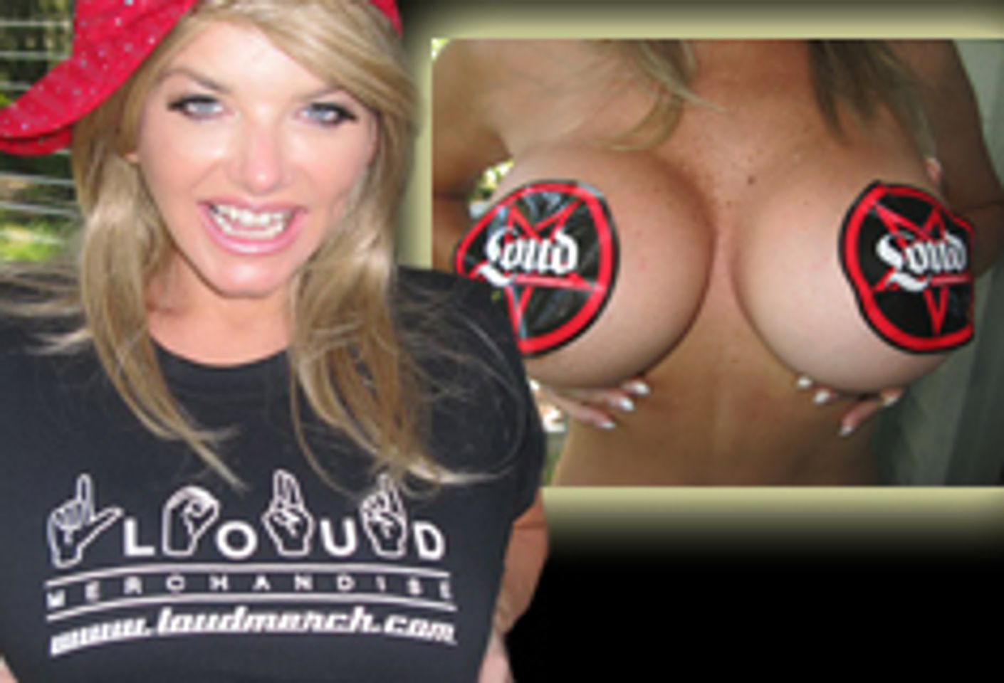 Vicky Vette Inks T-Shirt Deal with Loud Merchandising